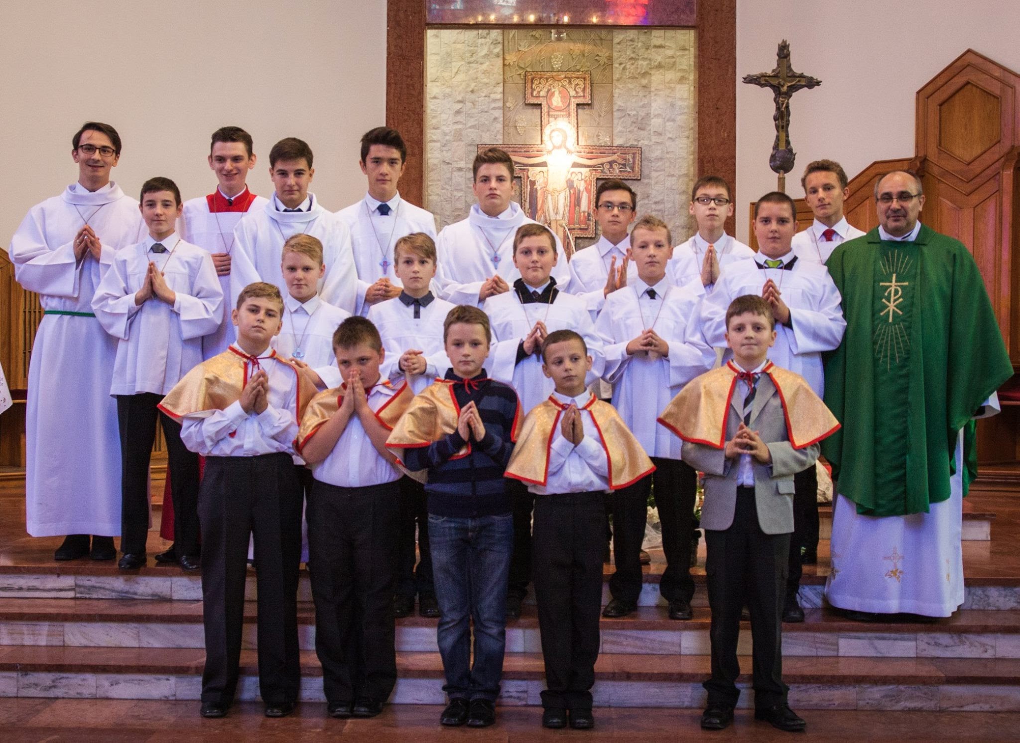 Podsumowanie roku posługi ministranckiej 2014/2015