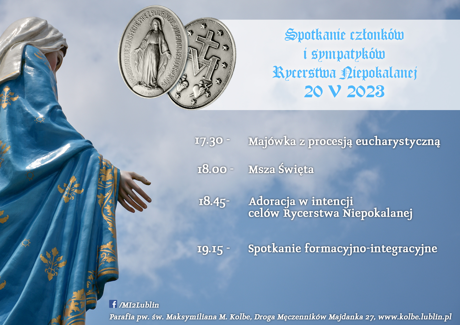 Spotkanie członków i sympatyków Rycerstwa Niepokalanej