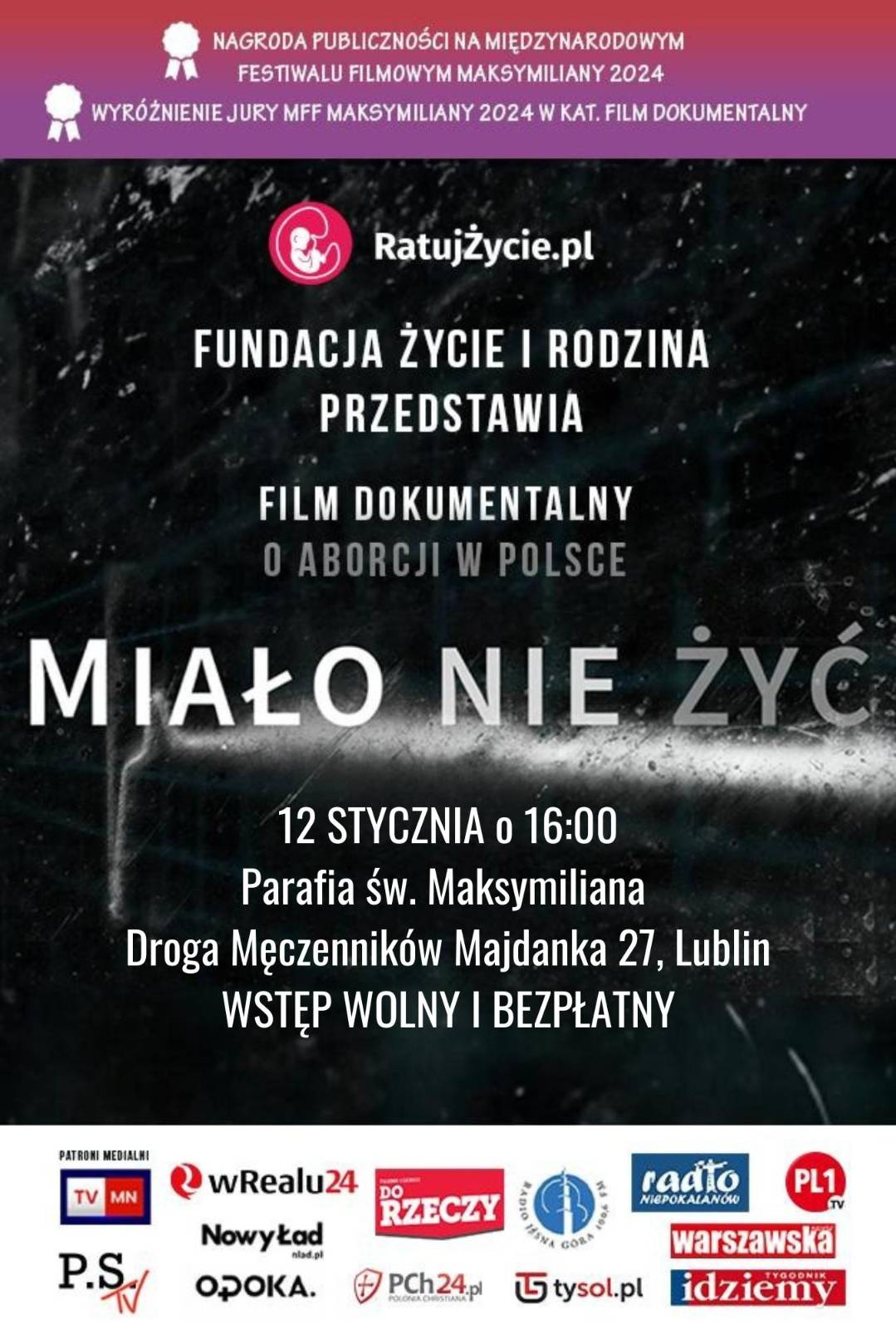 Miało nie żyć- film dokumentalny